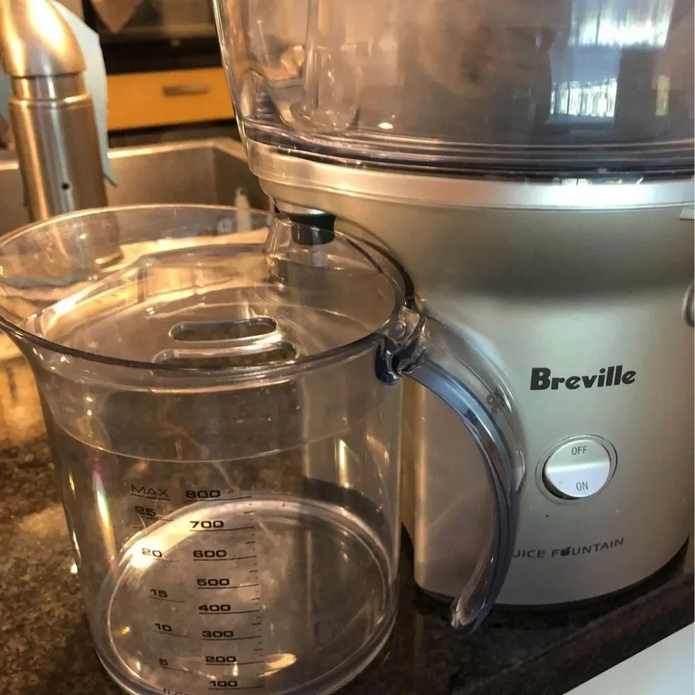 Breville - Juice Fountain Compact Electric Juicer - Silver